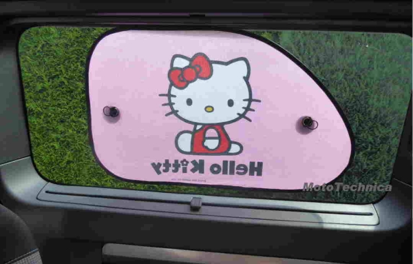 Hello Kitty Sonnenschutz für Seitenscheiben mit Saugnapf